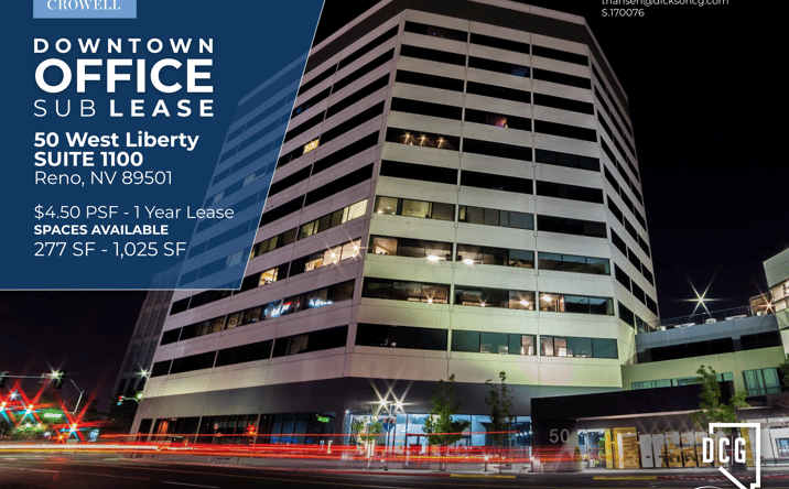 Pictures of Office property located at 50 W Liberty St, Reno, NV 89501 for lease - image #1