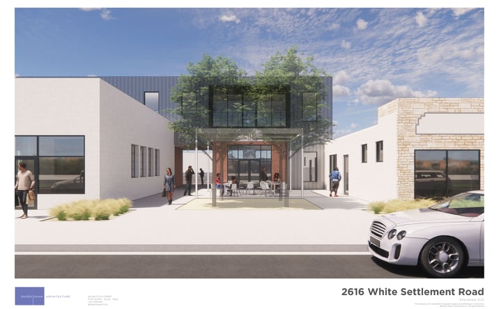 Pictures of Retail, Office property located at 2616 White Settlement Rd, Fort Worth, TX 76107 for lease - image #1