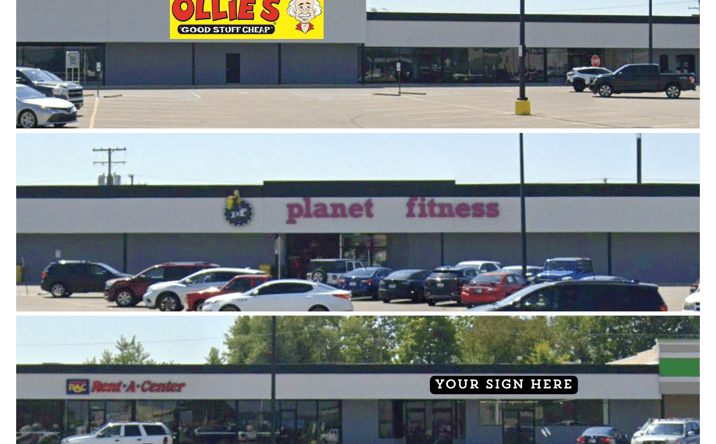 Pictures of Retail, Office, Restaurant property located at 2525 IN-44, Shelbyville, IN 46176 for lease - image #1