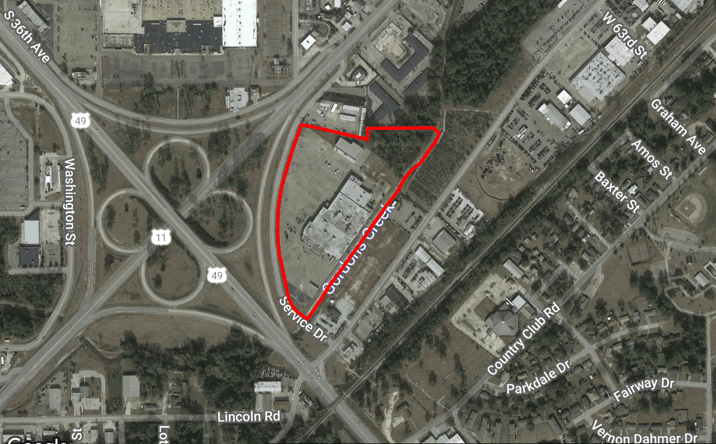 Pictures of Retail, Office property located at 1000 Broadway Dr, Hattiesburg, MS 39401 for lease - image #1