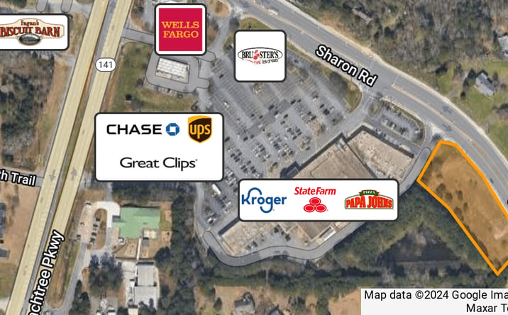 Pictures of Land property located at 1595 Peachtree Parkway, Cumming, GA 30041 for lease - image #1