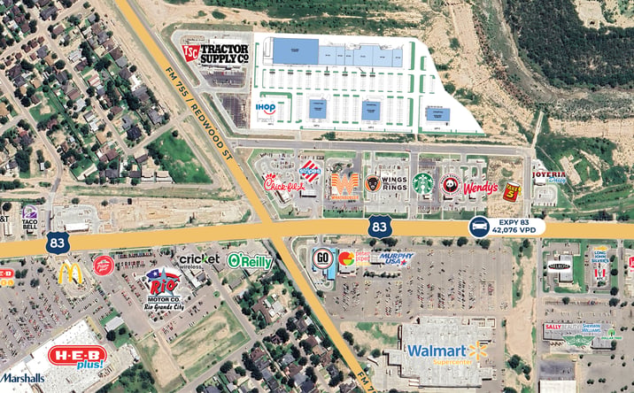 Pictures of Retail, Restaurant property located at Rio Grande City, TX, Rio Grande City, TX 78582 for lease - image #1