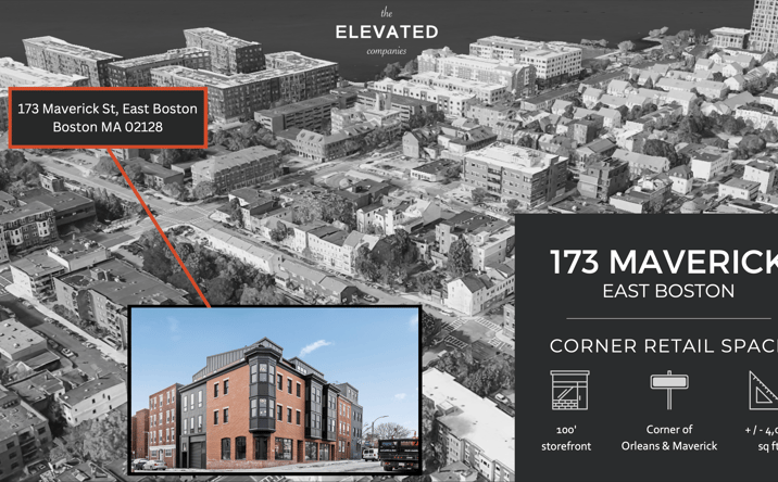 Pictures of Retail, Office, Restaurant property located at 173 Maverick St, Boston, MA 02128 for lease - image #1
