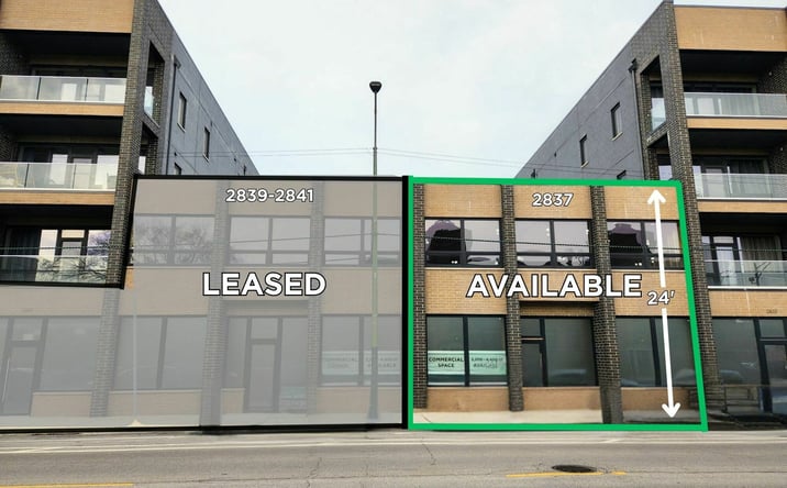Pictures of Retail property located at 2837 N Clybourn Ave, Chicago, IL 60618 for lease - image #1