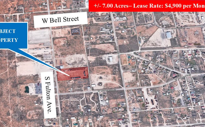 Pictures of Land property located at 3443 S Fulton Ave, Odessa, TX 79766 for lease - image #1