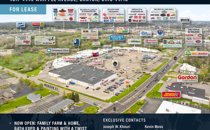 Pictures of Retail property located at 4443 Whipple Ave NW, Canton, OH 44718 for lease - image #1