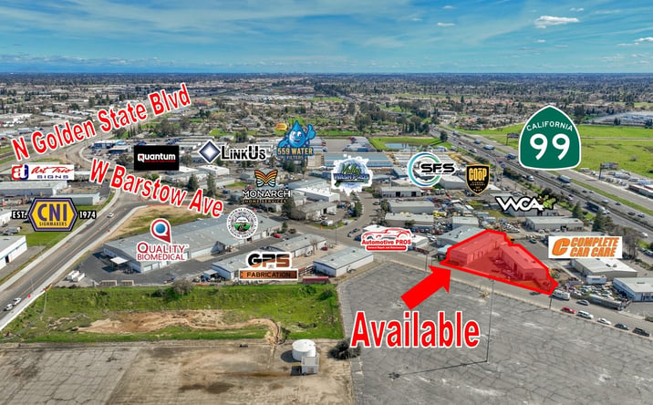 Pictures of Industrial property located at 5753 W Barstow Ave, Fresno, CA 93722 for lease - image #1