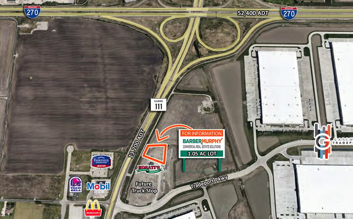 Pictures of Land property located at 5147 Pagano Court, Pontoon Beach, IL 62040 for lease - image #1