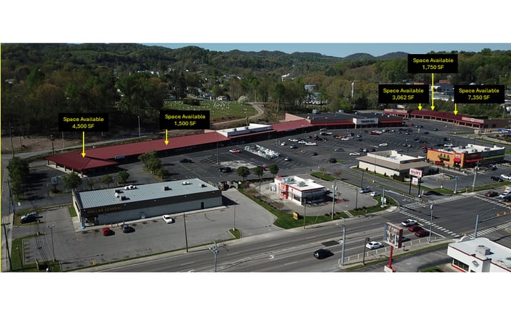 Pictures of Retail, Office, Restaurant property located at 1311 Old Euclid Ctr, Bristol, VA 24201 for lease - image #1