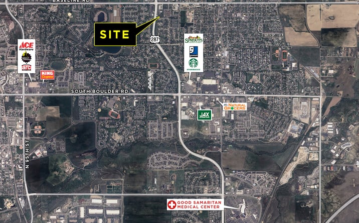 Pictures of Land property located at 110 US-287, Lafayette, CO 80026 for lease - image #1