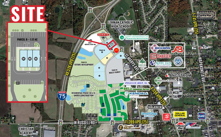 Pictures of Retail, Restaurant property located at Sidney, OH, Sidney, OH 45365 for lease - image #1