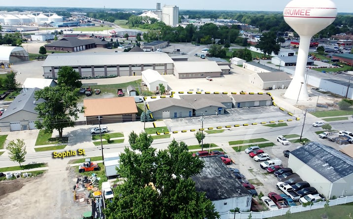 Pictures of Industrial property located at 203, 205, 221, & 223 W. Sophia Street, Maumee, OH 43537 for lease - image #1