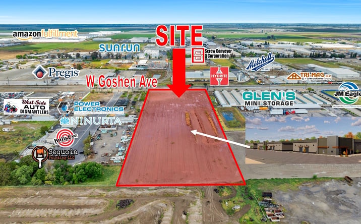 Pictures of Industrial property located at 7939 W Goshen Ave, Visalia, CA 93291 for lease - image #1