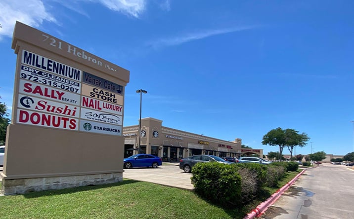 Pictures of Retail property located at 721 Hebron Pkwy, Lewisville, TX 75057 for lease - image #1