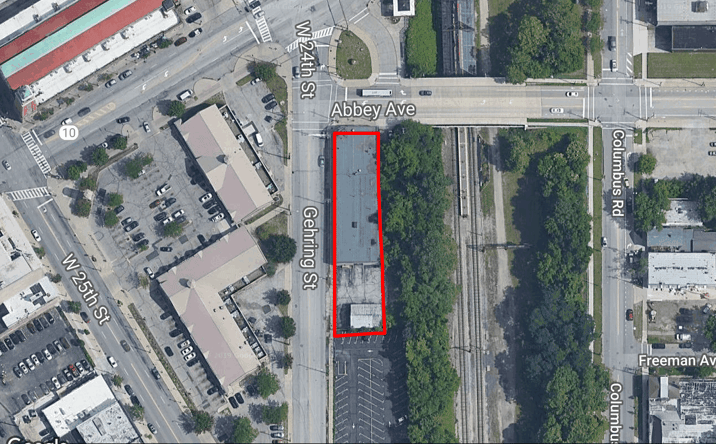 Pictures of Retail property located at 2061 Gehring Ave, Cleveland, OH 44113 for lease - image #1