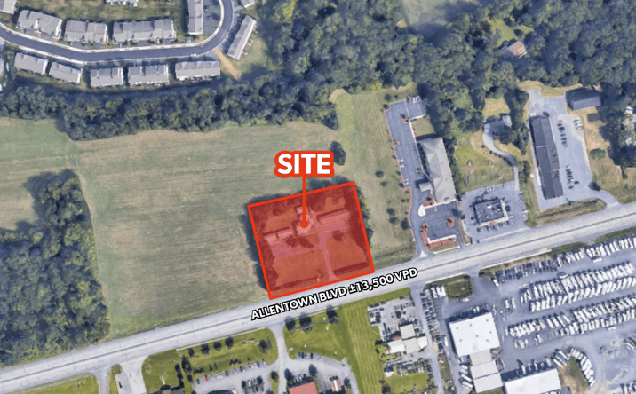Pictures of Land property located at 7490 Allentown Blvd, Harrisburg, PA 17112 for lease - image #1