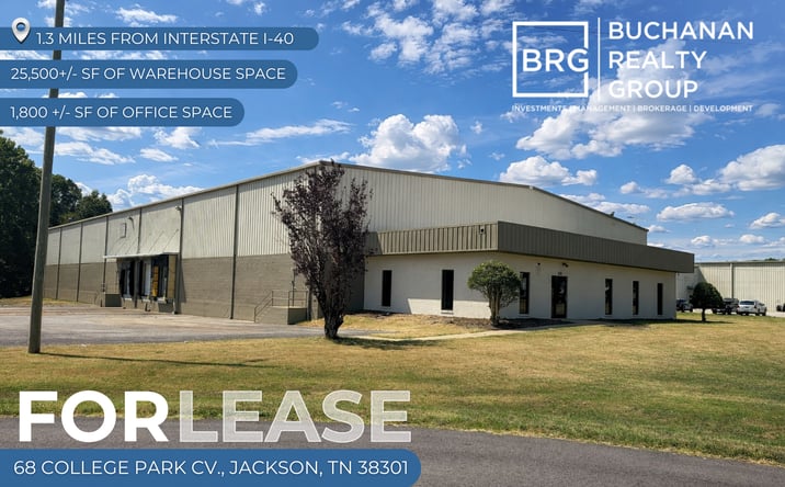 Pictures of Industrial property located at 68 College Park Cove, Jackson, TN 38301 for lease - image #1