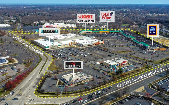 Pictures of Retail property located at 2100 NJ-38, Cherry Hill, NJ 08002 for lease - image #1
