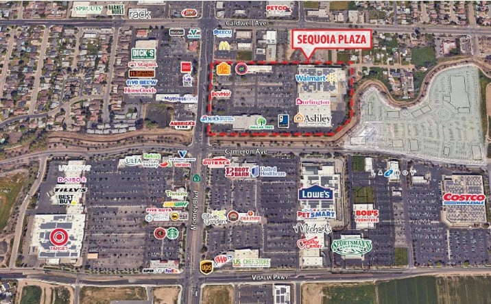 Pictures of Retail property located at SEQ of Mooney Boulevard & Caldwell Avenue, Visalia, CA 93277 for lease - image #1