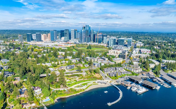 Pictures of Retail property located at 430 106th Ave NE, Bellevue, WA 98004 for lease - image #1
