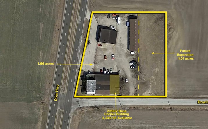 Pictures of Retail property located at 22502 & 22544 Dixie Hwy, Perrysburg, OH 43551 for lease - image #1