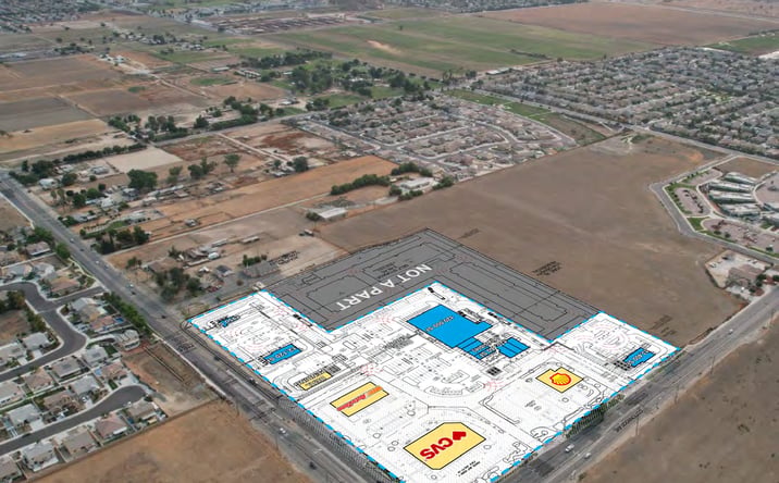Pictures of Retail property located at Swc Sanderson Ave & Cottonwood Ave, San Jacinto, CA 92582 for lease - image #1
