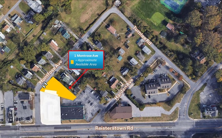 Pictures of Retail, Land property located at 1 Montrose Ave, Owings Mills, MD 21117 for lease - image #1