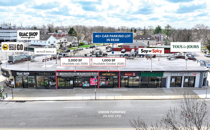 Pictures of Retail, Restaurant property located at 271-06 Union Tpke, New Hyde Park, NY 11040 for lease - image #1