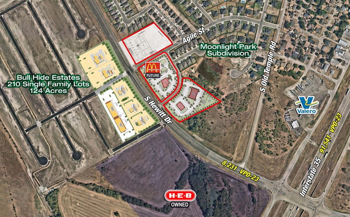 Pictures of Retail property located at Hewitt Drive & Agile St, Hewitt, TX 76643 for lease - image #1