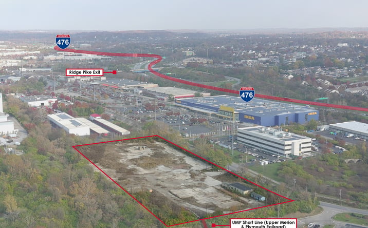 Pictures of Land property located at 407 Alan Wood Road, Conshohocken, PA 19428 for lease - image #1