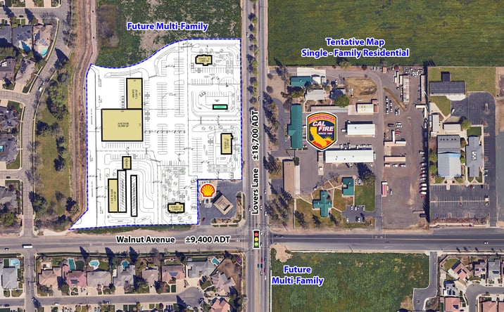 Pictures of Retail, Office, Land property located at 1823 S Lovers Ln, Visalia, CA 93292 for lease - image #1