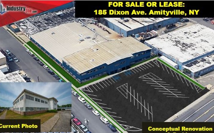 Pictures of Industrial property located at 185 Dixon Ave, Amityville, NY 11701 for lease - image #1