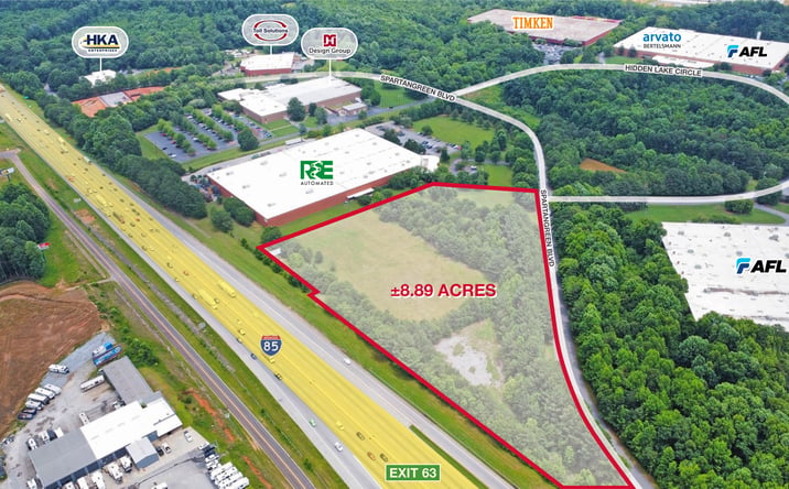 Pictures of Industrial, Land property located at Spartangreen Blvd, Duncan, SC 29334 for lease - image #1