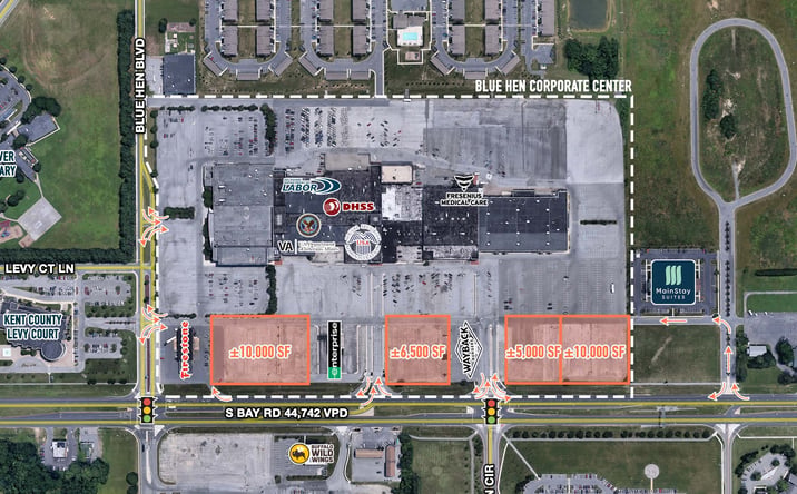 Pictures of Retail property located at 655 S Bay Road, Dover, DE 19901 for lease - image #1