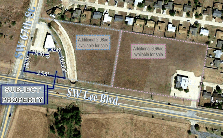 Pictures of Land property located at 1200 SW 67th St, Lawton, OK 73505 for lease - image #1