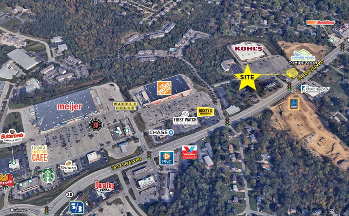Pictures of Retail, Land property located at 1165 OH-28, Milford, OH 45150 for lease - image #1