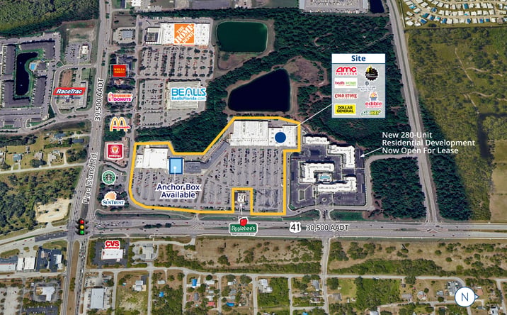 Pictures of Retail property located at 15201 N Cleveland Ave, Fort Myers, FL 33903 for lease - image #1