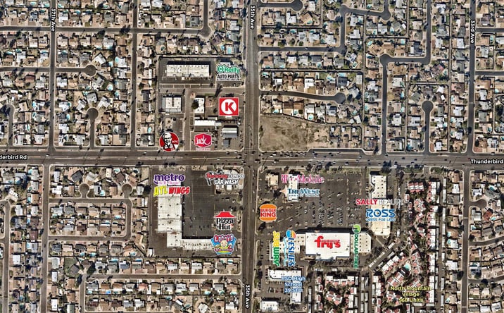 Pictures of Retail property located at 35th Ave & Thunderbird Rd, Phoenix, AZ 85053 for lease - image #1
