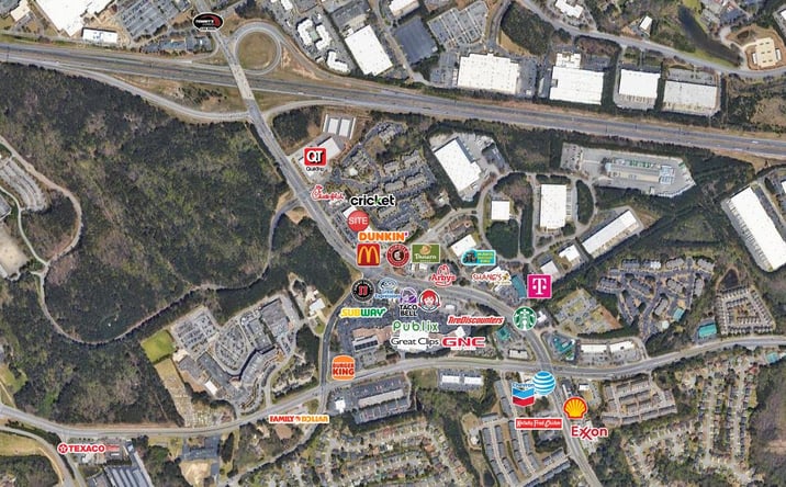 Pictures of Retail, Restaurant property located at 4955 Sugarloaf Parkway, Lawrenceville, GA 30045 for lease - image #1