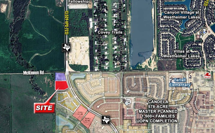 Pictures of Retail property located at SWQ of FM 359 & McKinnon Rd, Richmond, TX 77406 for lease - image #1