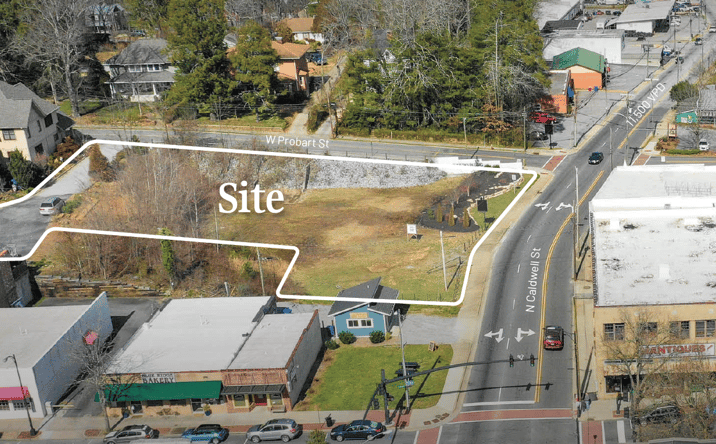 Pictures of Land property located at 41 N Caldwell St, Brevard, NC 28712 for lease - image #1