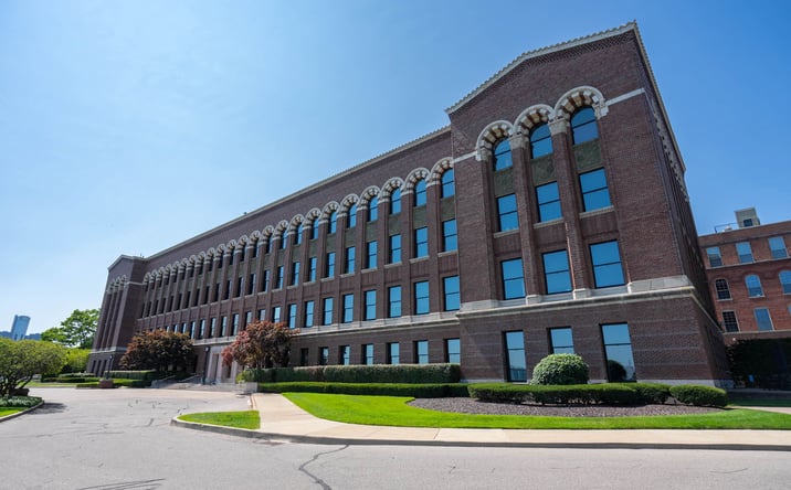 Pictures of Office property located at 100 River Pl Dr, Detroit, MI 48207 for lease - image #1