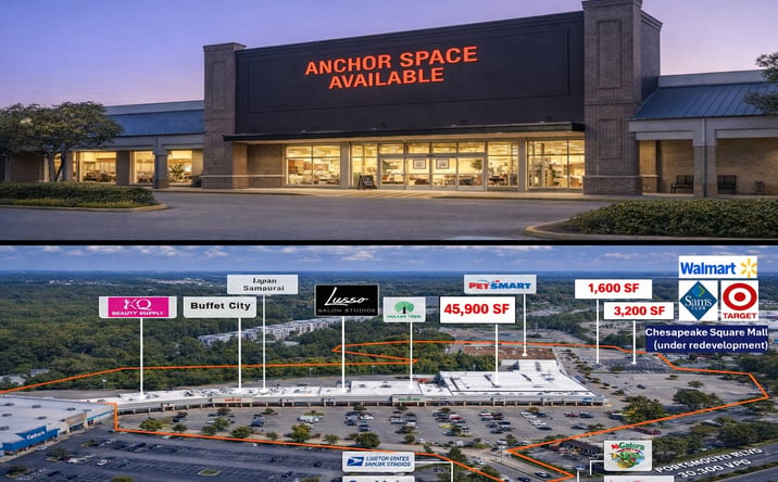 Pictures of Retail, Office, Restaurant property located at 4300 Portsmouth Blvd, Chesapeake, VA 23321 for lease - image #1