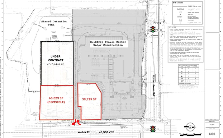 Pictures of Retail property located at Weber Road & Normantown Road, Romeoville, IL 60446 for lease - image #1
