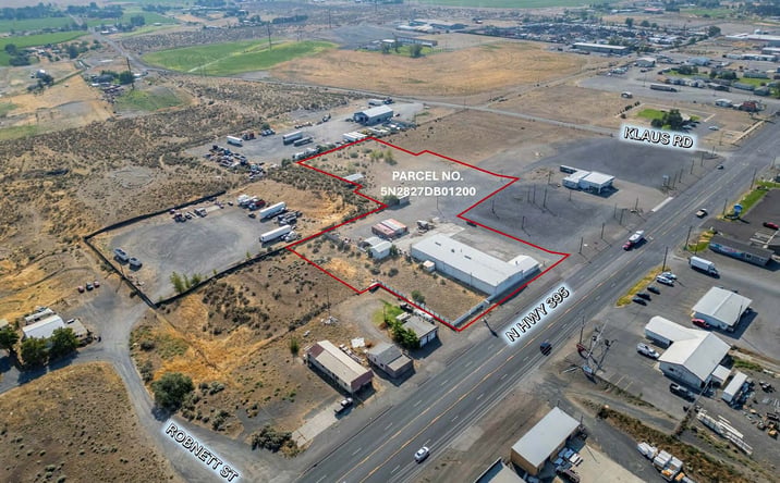Pictures of Industrial, Land property located at 81143 N Hwy 395, Hermiston, OR 97838 for lease - image #1
