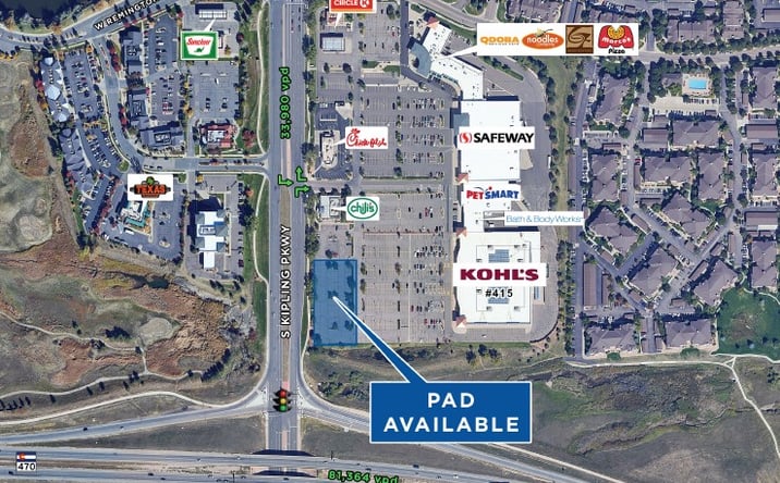 Pictures of Retail, Land property located at 8444 S Kipling Pkwy, Littleton, CO 80127 for lease - image #1