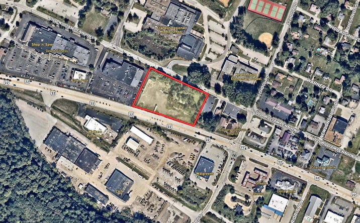 Pictures of Land property located at 4600-4620 William Penn Hwy, Murrysville, PA 15668 for lease - image #1