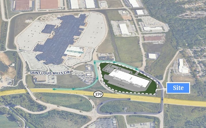 Pictures of Industrial property located at 5522 St Louis Mls Cir, Hazelwood, MO 63042 for lease - image #1