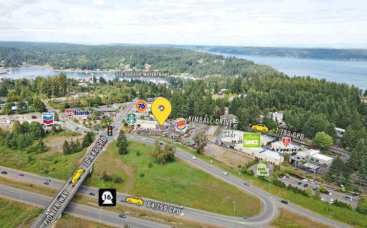 Pictures of Retail property located at 6876 - 6978 Kimball Drive, Gig Harbor, WA 98335 for lease - image #1