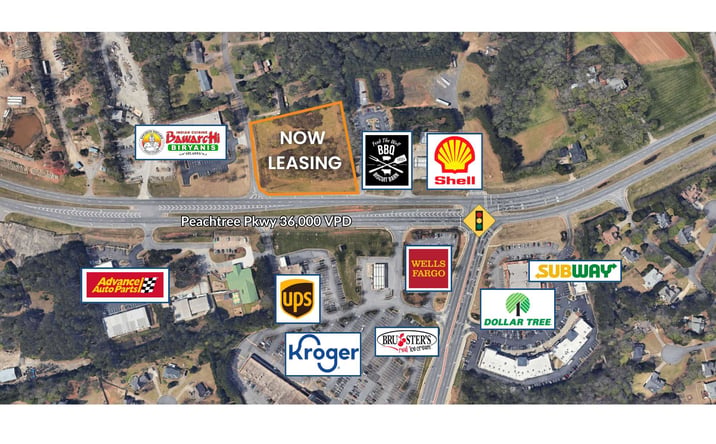 Pictures of Land property located at 1564 Peachtree Parkway, Cumming, GA 30041 for lease - image #1